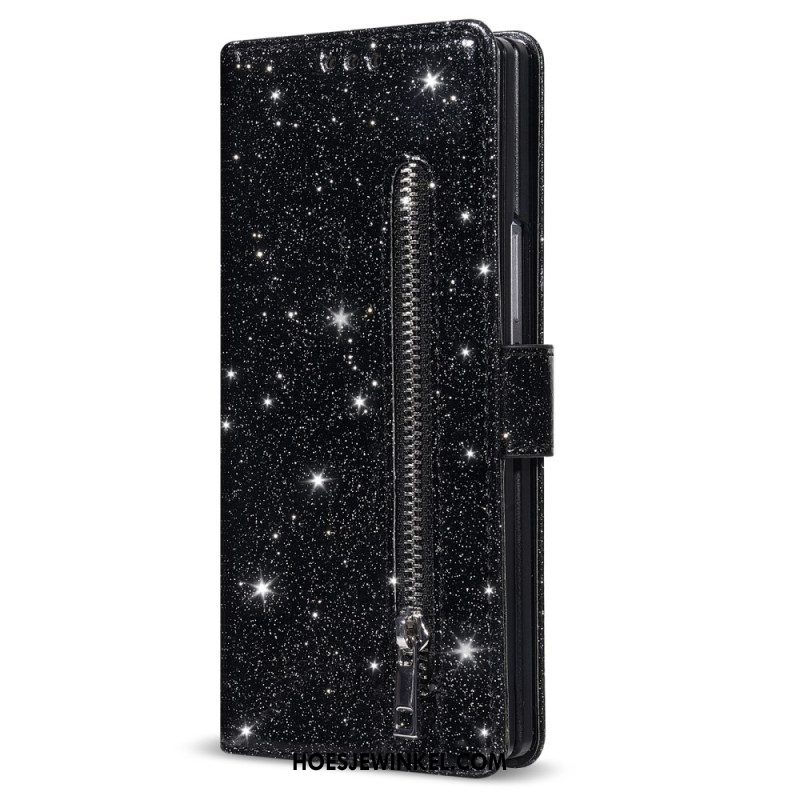 Bescherming Hoesje Samsung Galaxy Z Fold 7 Glitter