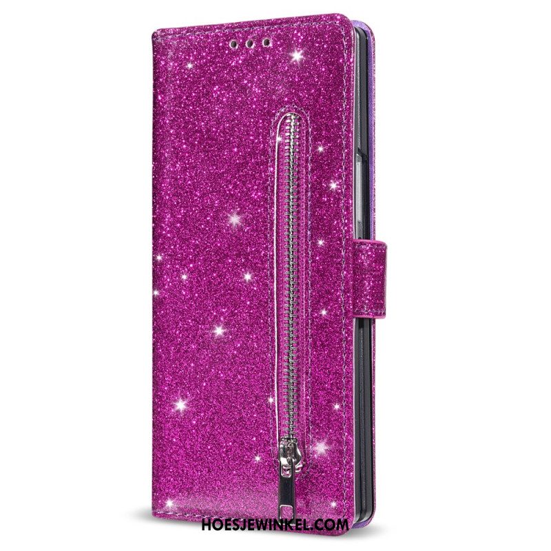 Bescherming Hoesje Samsung Galaxy Z Fold 7 Glitter