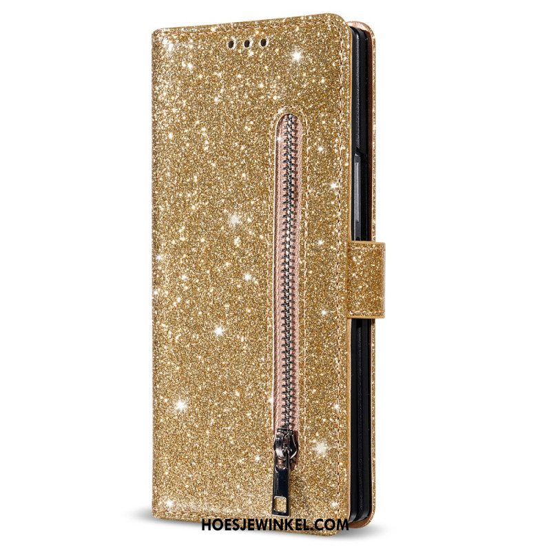 Bescherming Hoesje Samsung Galaxy Z Fold 7 Glitter