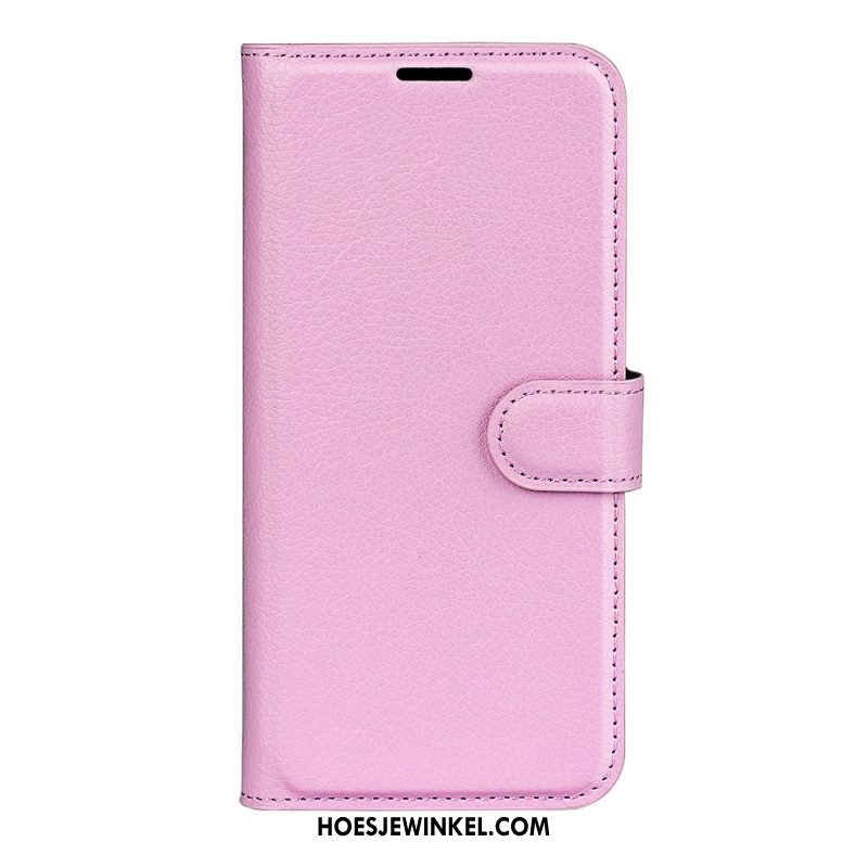 Bescherming Hoesje Sony Xperia 1 Vii Klassiek Imitatieleer