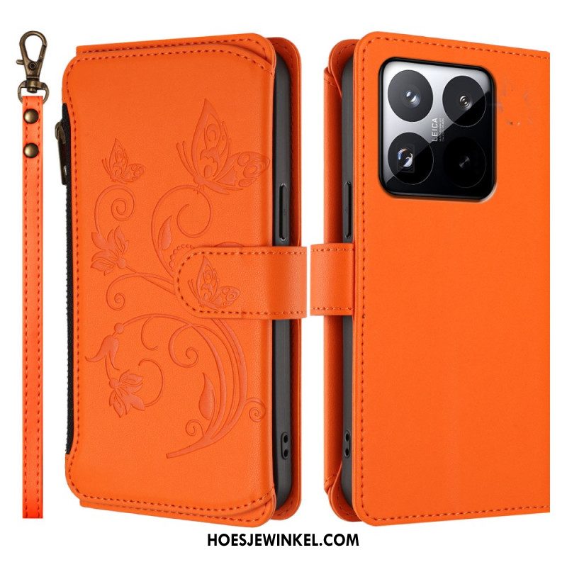 Bescherming Hoesje Xiaomi 15t 6 Rfid-kaarthouders En Sleutelkoord