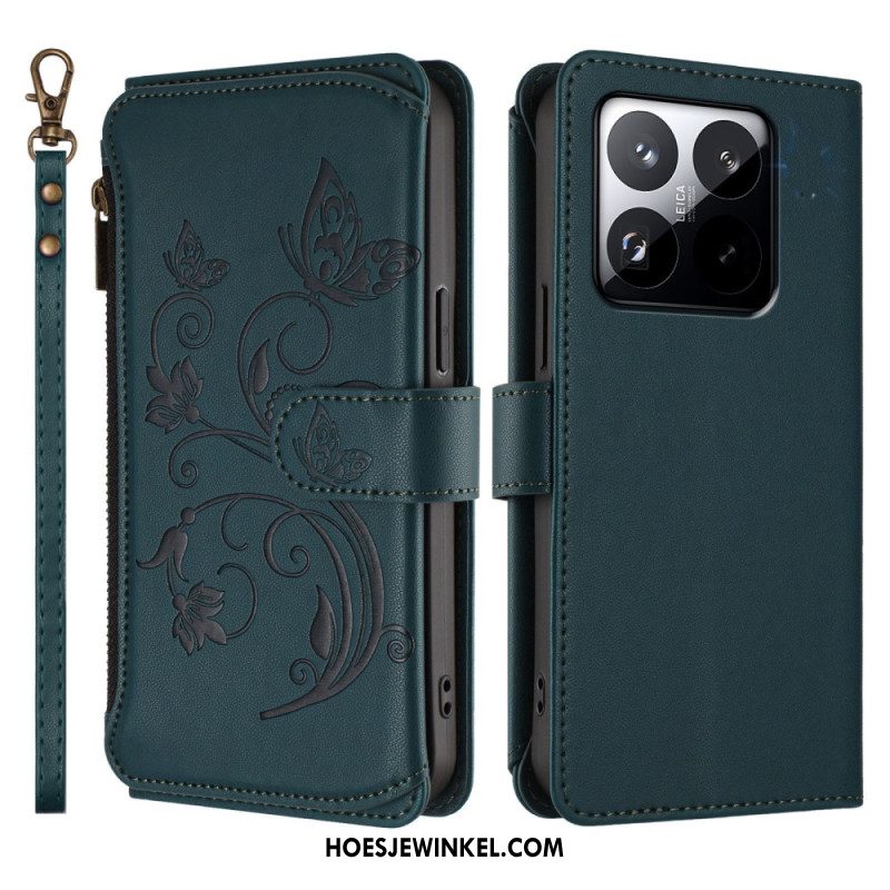 Bescherming Hoesje Xiaomi 15t 6 Rfid-kaarthouders En Sleutelkoord