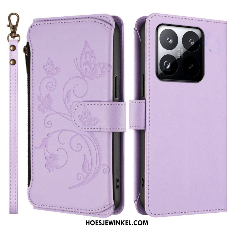 Bescherming Hoesje Xiaomi 15t 6 Rfid-kaarthouders En Sleutelkoord