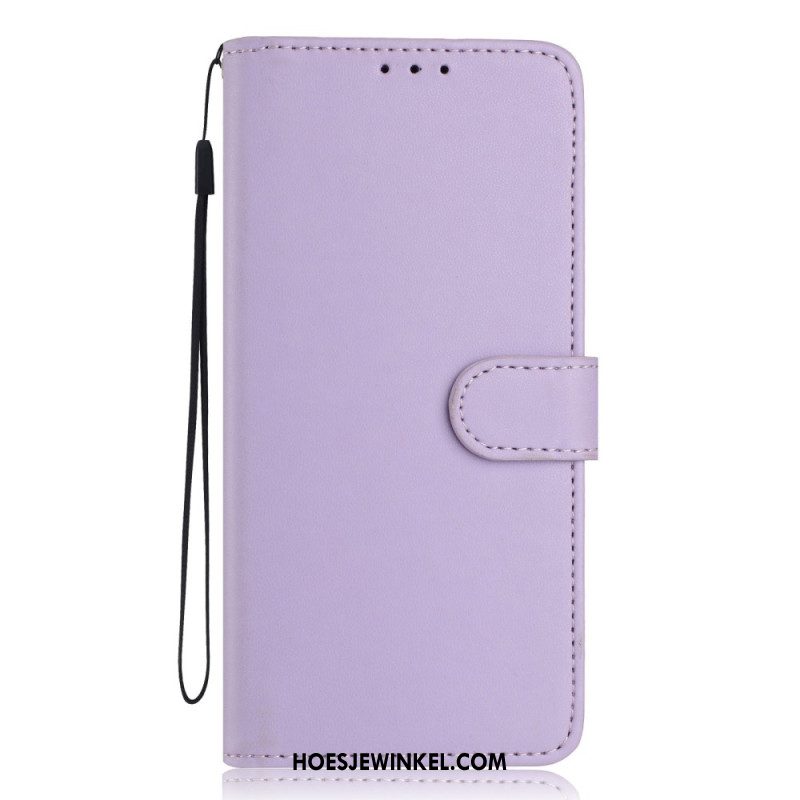 Bescherming Hoesje Xiaomi 15t Effen Leerlook