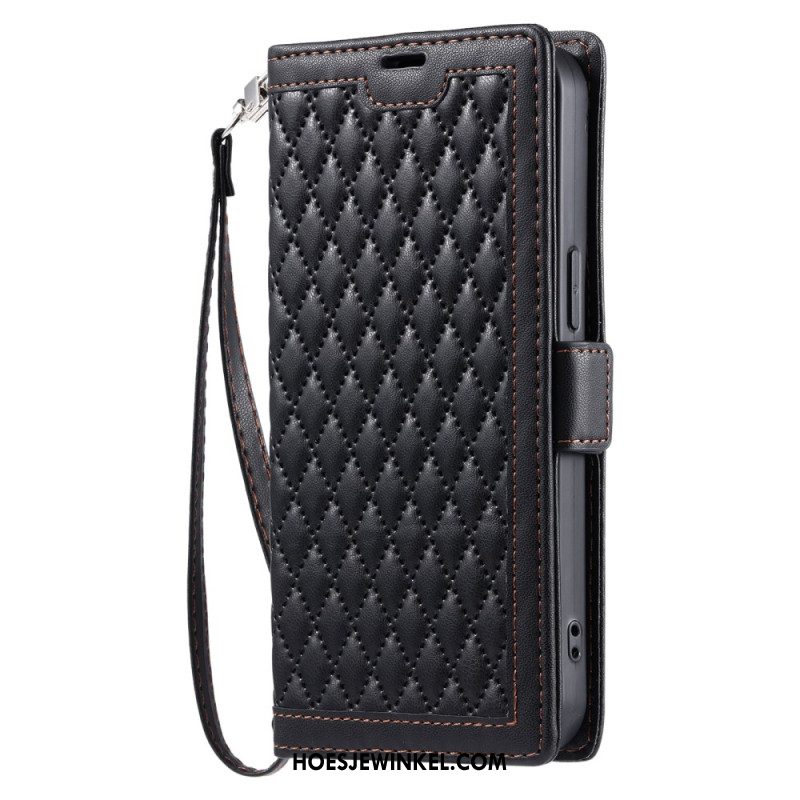 Bescherming Hoesje Xiaomi 15t Pro Gewatteerd Met Bandje