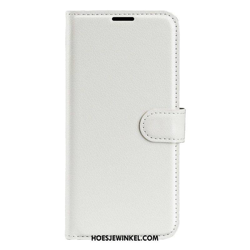 Bescherming Hoesje Xiaomi Redmi Note 14s Klassiek Lychee Kunstleer