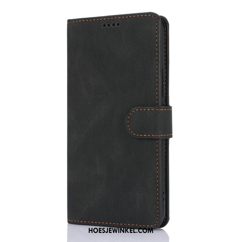 Bescherming Hoesje Xiaomi Redmi Note 15 5g Retro Suède-effect