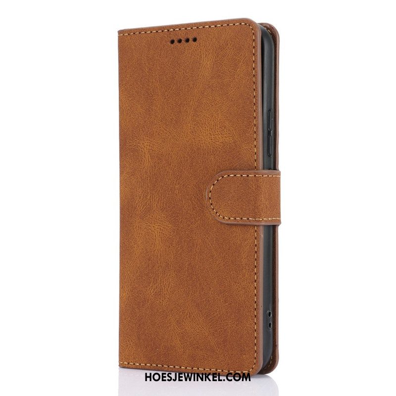 Bescherming Hoesje Xiaomi Redmi Note 15 5g Retro Suède-effect