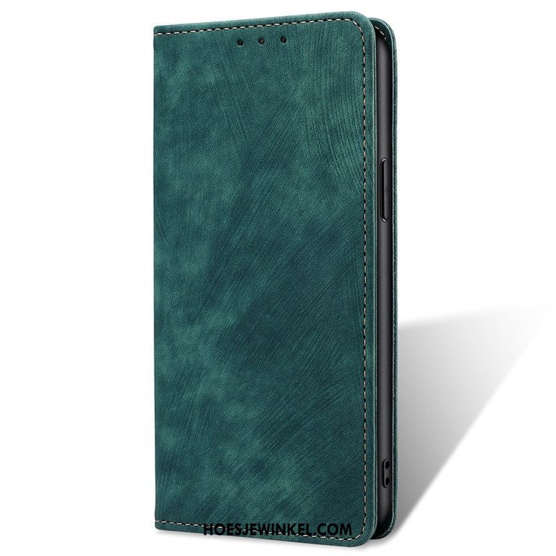 Bescherming Hoesje voor Huawei Mate 50 Pro Folio-hoesje Retro Kunstleer