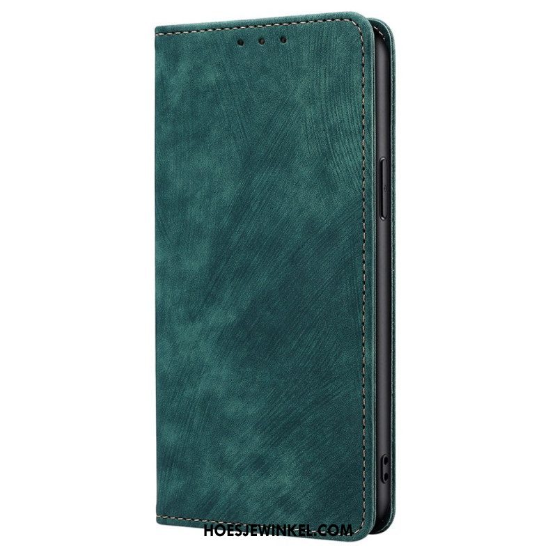 Bescherming Hoesje voor Moto G73 5G Folio-hoesje Retro