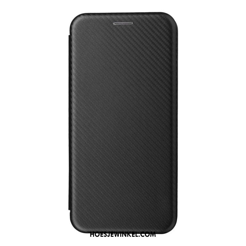 Bescherming Hoesje voor OnePlus 10T 5G Folio-hoesje Koolstofvezel