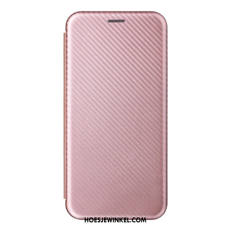 Bescherming Hoesje voor OnePlus 10T 5G Folio-hoesje Koolstofvezel