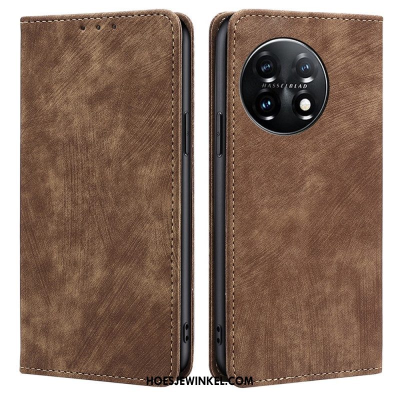 Bescherming Hoesje voor OnePlus 11 5G Folio-hoesje Rfid