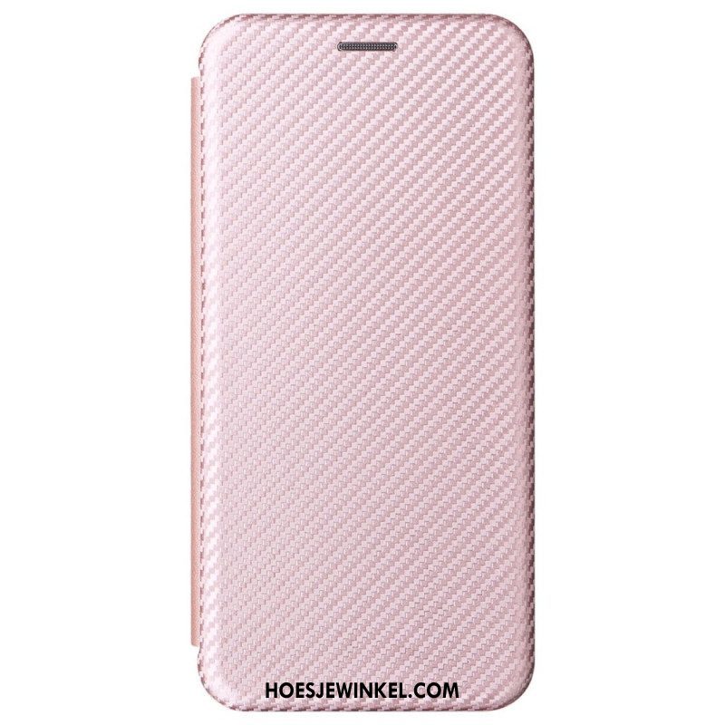 Bescherming Hoesje voor OnePlus Nord 2T 5G Folio-hoesje Ring Koolstofvezel