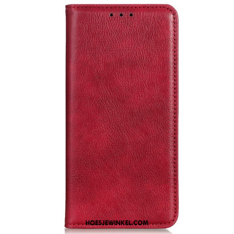 Bescherming Hoesje voor OnePlus Nord CE 2 Lite 5G Folio-hoesje Lychee Splitleer