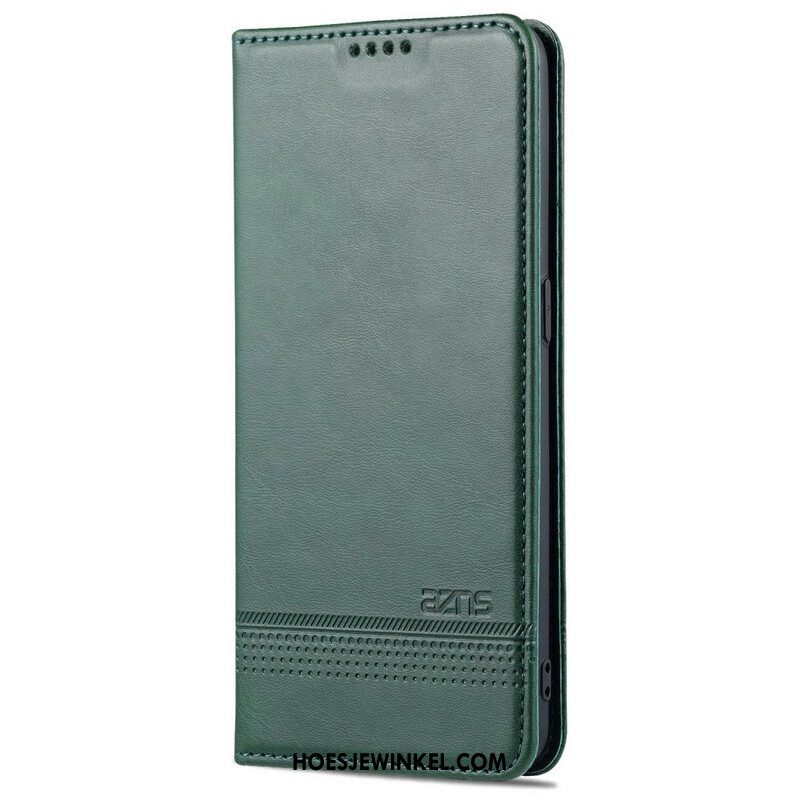Bescherming Hoesje voor OnePlus Nord CE 5G Folio-hoesje Azns Leerstyling