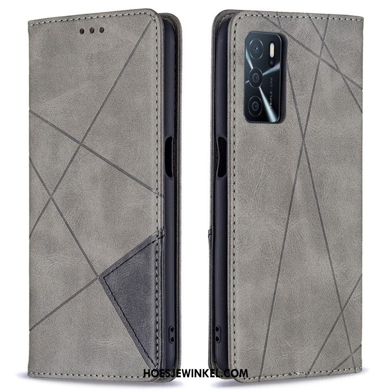 Bescherming Hoesje voor Oppo A16 / A16s Folio-hoesje Artistieke Stijl