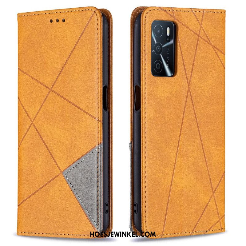 Bescherming Hoesje voor Oppo A16 / A16s Folio-hoesje Artistieke Stijl