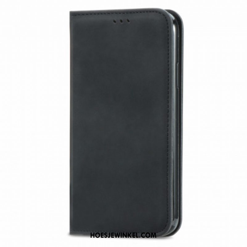 Bescherming Hoesje voor Oppo A54 5G / A74 5G Folio-hoesje Aanraking Van De Huid