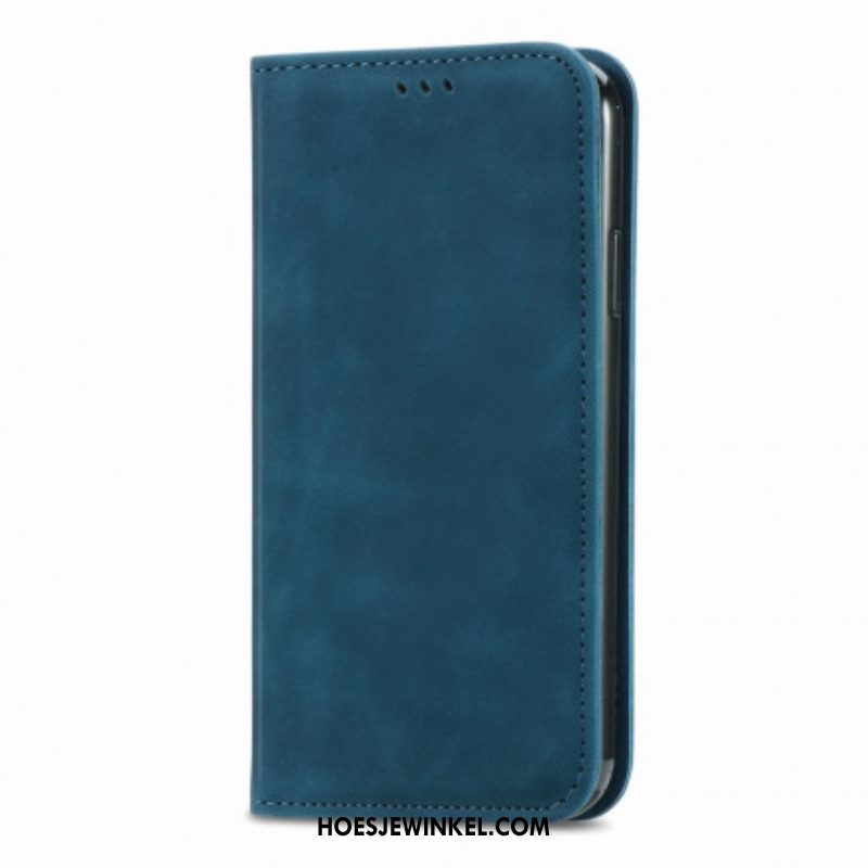 Bescherming Hoesje voor Oppo A54 5G / A74 5G Folio-hoesje Aanraking Van De Huid