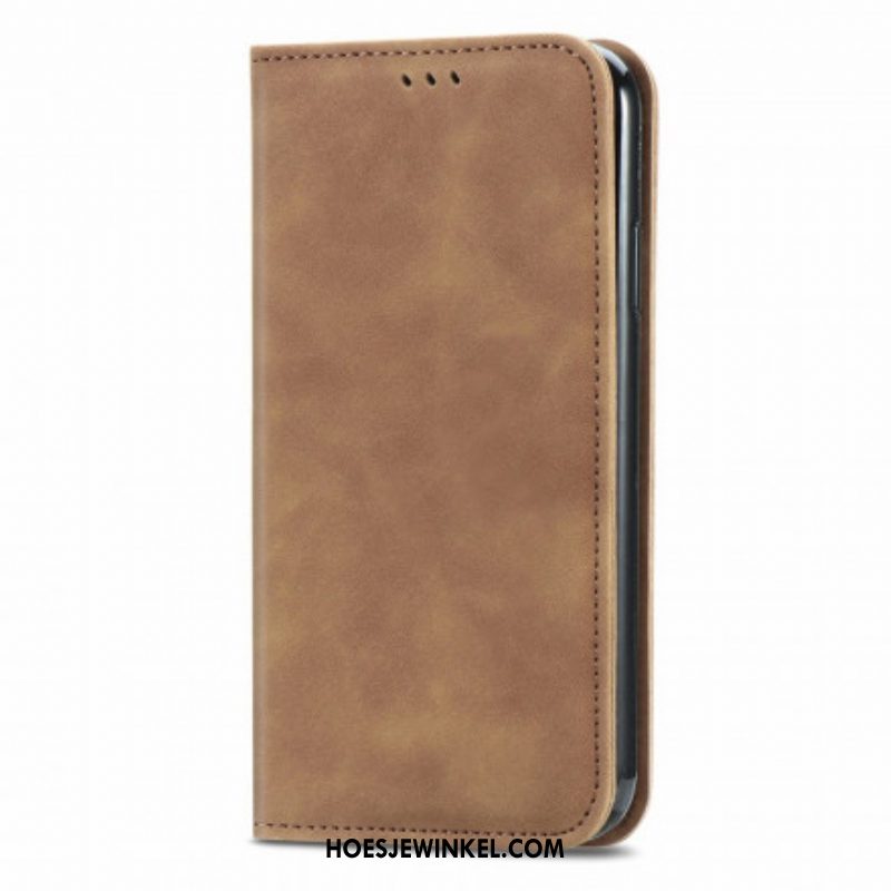 Bescherming Hoesje voor Oppo A54 5G / A74 5G Folio-hoesje Aanraking Van De Huid