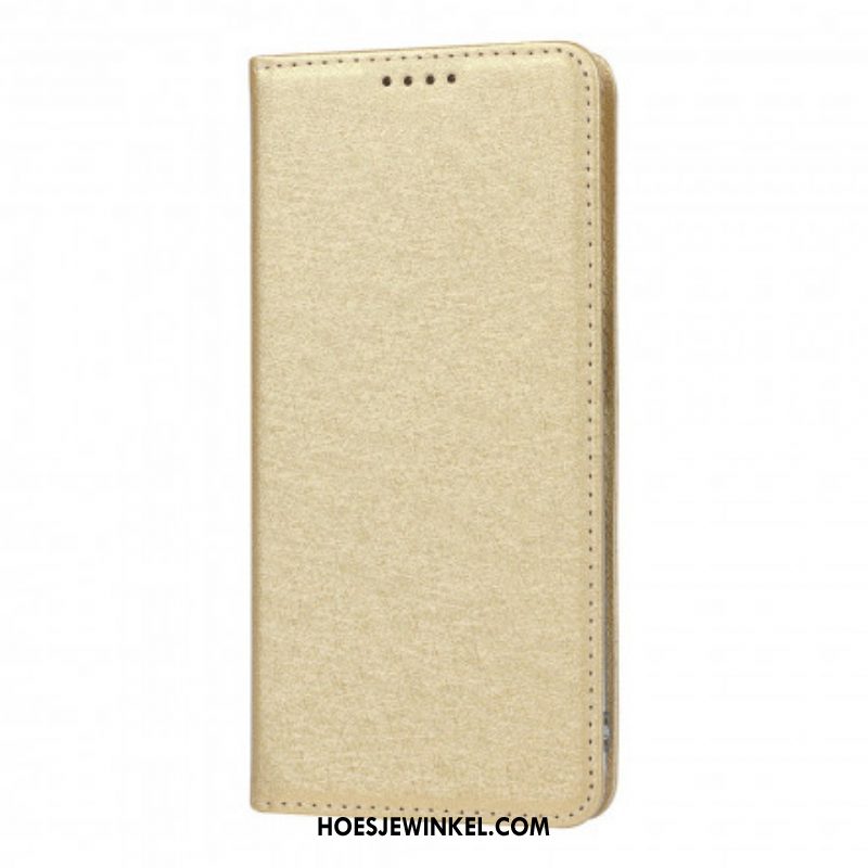 Bescherming Hoesje voor Oppo A54 5G / A74 5G Folio-hoesje Zachte Lederen Stijl Met Riem