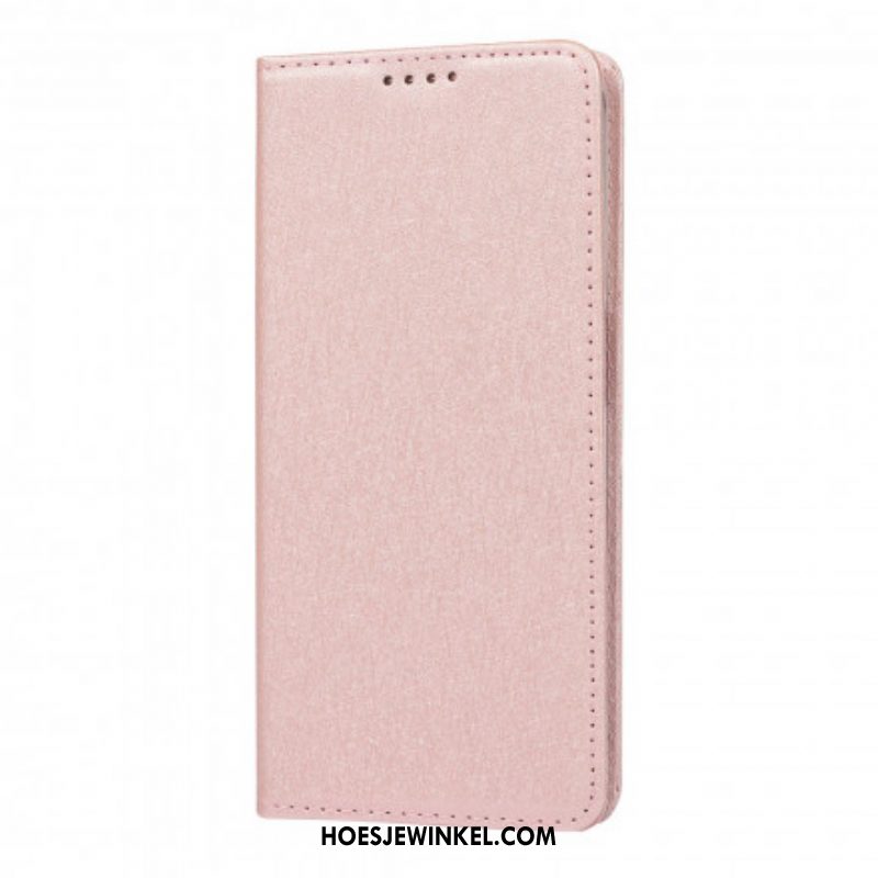 Bescherming Hoesje voor Oppo A54 5G / A74 5G Folio-hoesje Zachte Lederen Stijl Met Riem