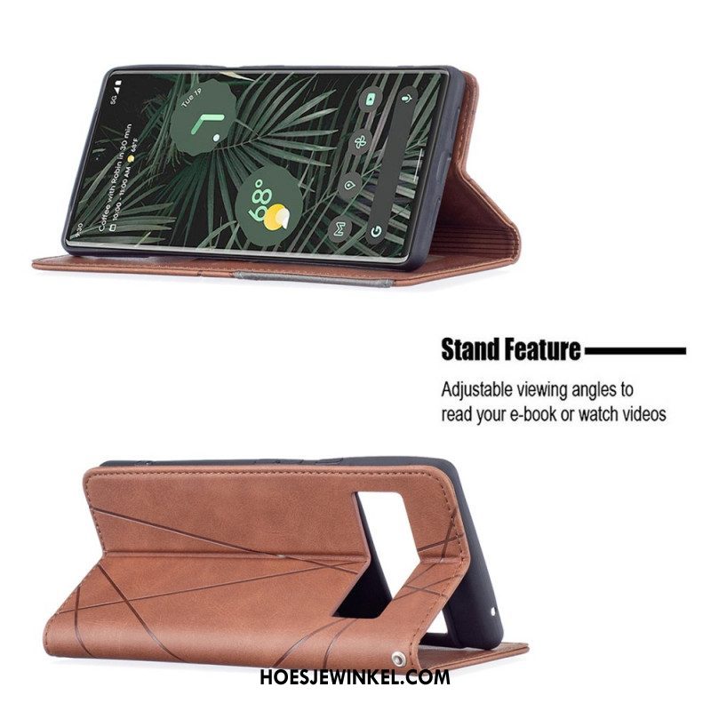 Bescherming Hoesje voor Oppo A74 4G Folio-hoesje Artistieke Stijl