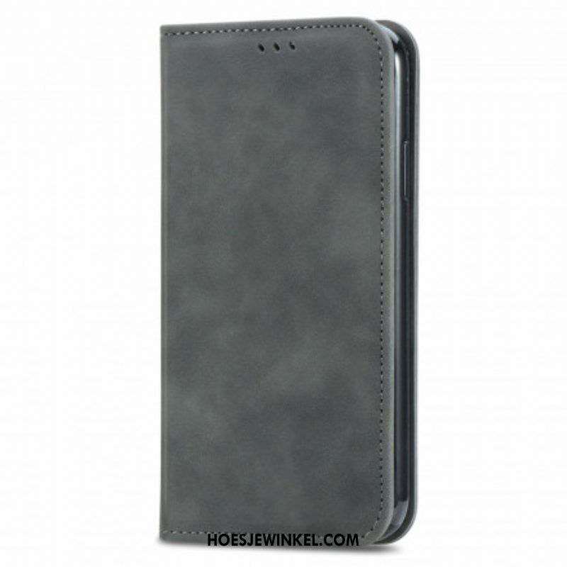 Bescherming Hoesje voor Oppo A94 5G Folio-hoesje Aanraking Van De Huid