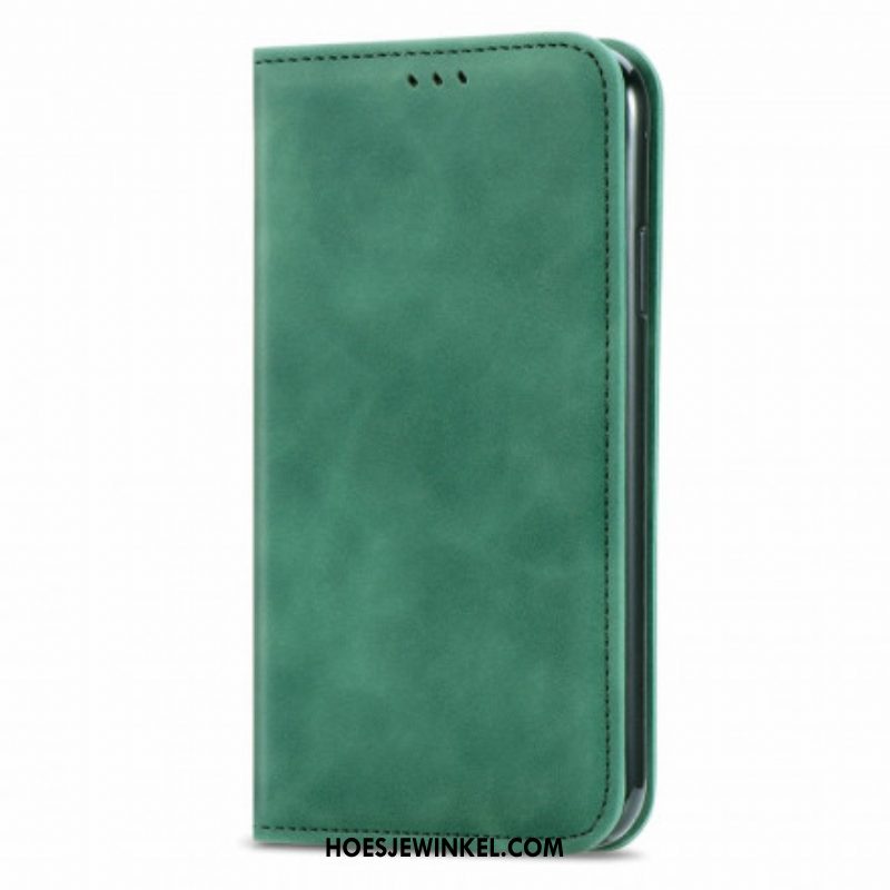 Bescherming Hoesje voor Oppo A94 5G Folio-hoesje Aanraking Van De Huid