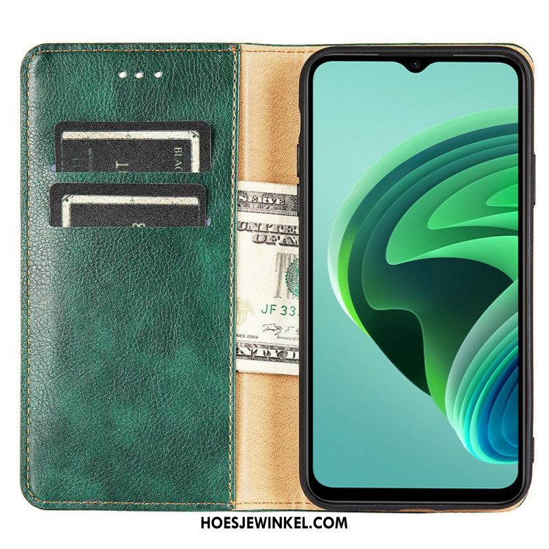 Bescherming Hoesje voor Oppo Find X5 Folio-hoesje Effen Kleur