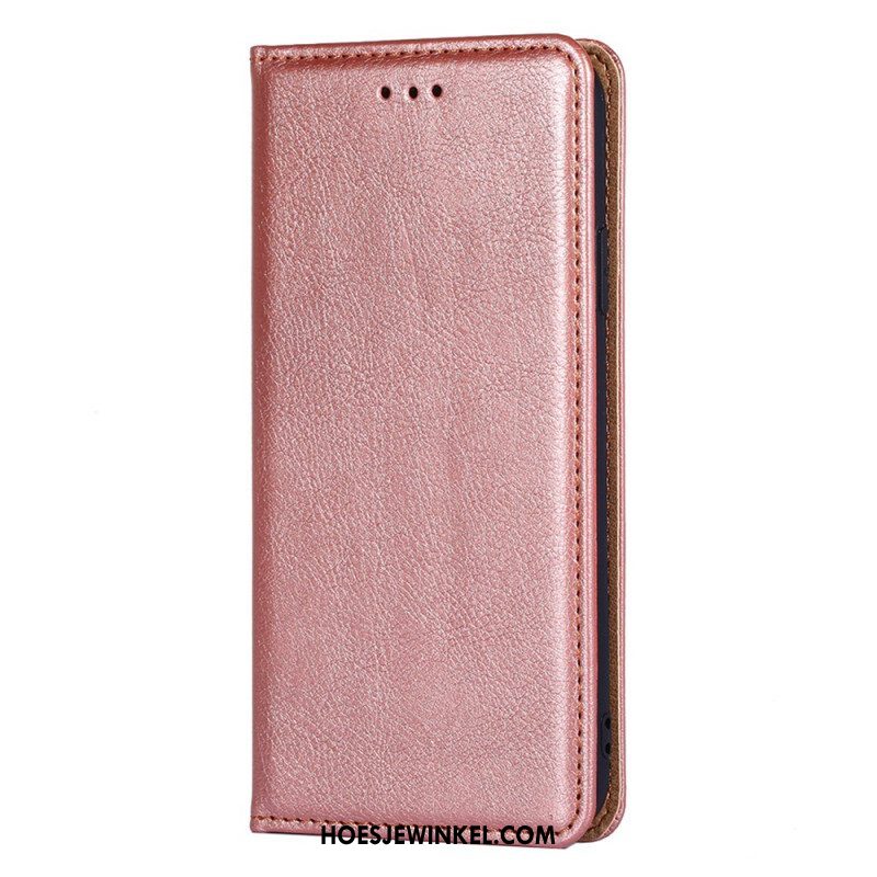 Bescherming Hoesje voor Oppo Find X5 Pro Folio-hoesje Effen Kleur