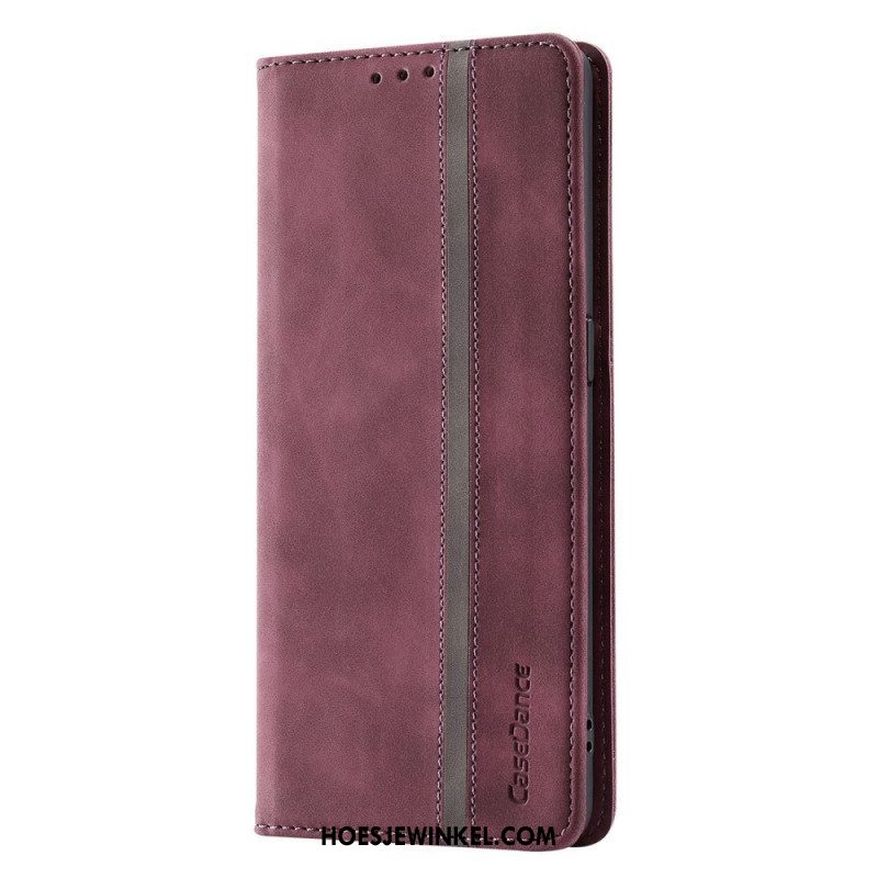 Bescherming Hoesje voor Oppo Find X5 Pro Folio-hoesje Kunstleer Casedance