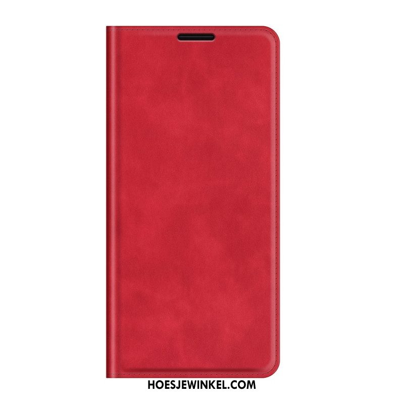 Bescherming Hoesje voor Oppo Reno 6 Pro 5G Folio-hoesje Huid-touch Zachtheid