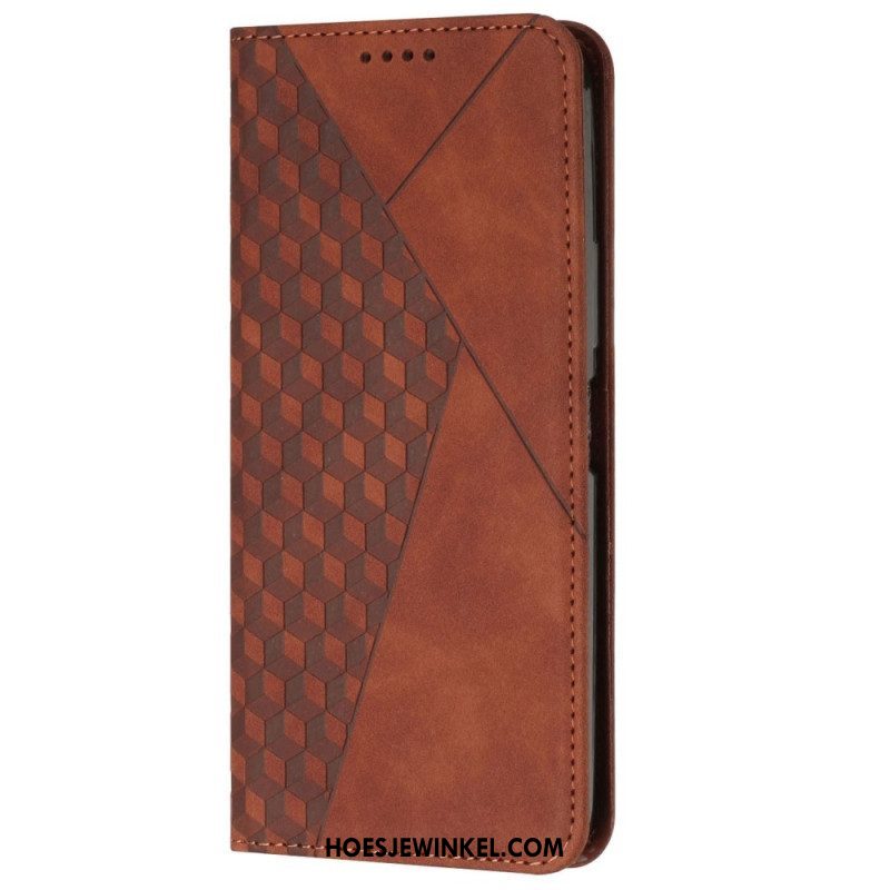 Bescherming Hoesje voor Oppo Reno 8 Pro Folio-hoesje Kubieke Stijl