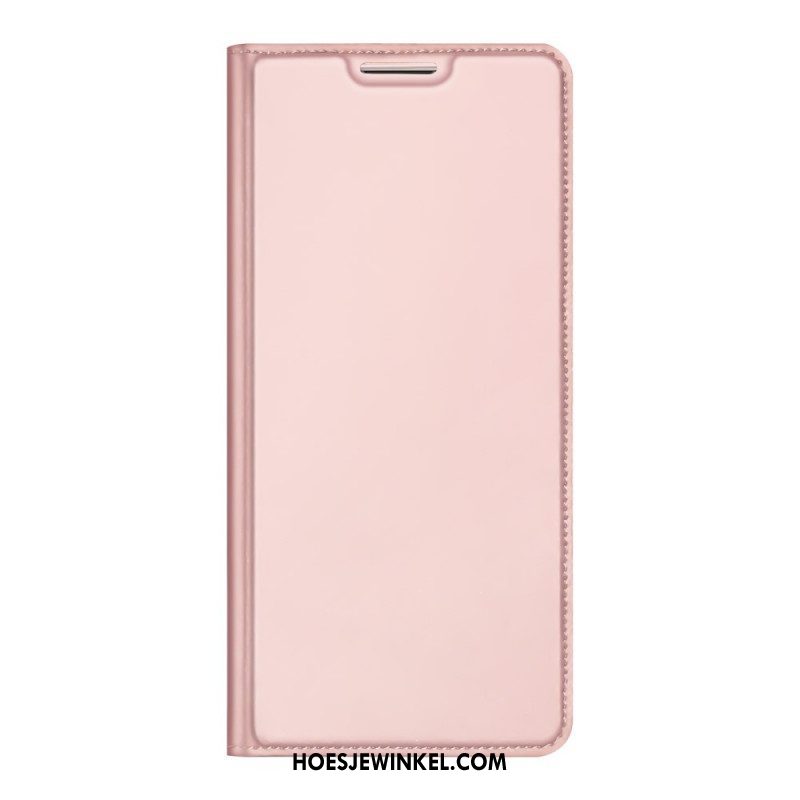 Bescherming Hoesje voor Samsung Galaxy A13 5G / A04s Folio-hoesje Geborstelde Koolstofvezel