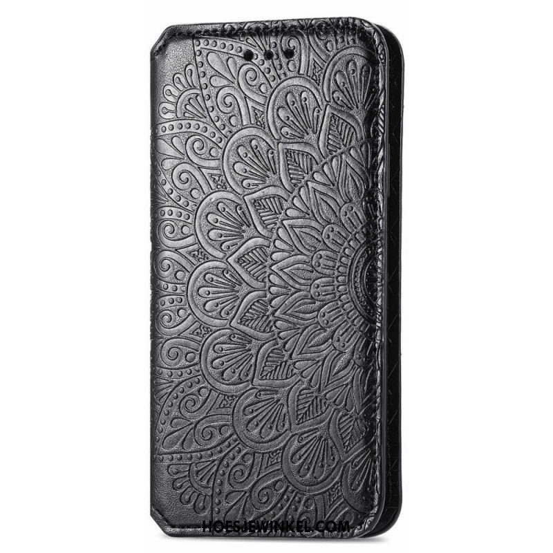 Bescherming Hoesje voor Samsung Galaxy A13 5G / A04s Folio-hoesje Vlinders Bedrukte Strappy