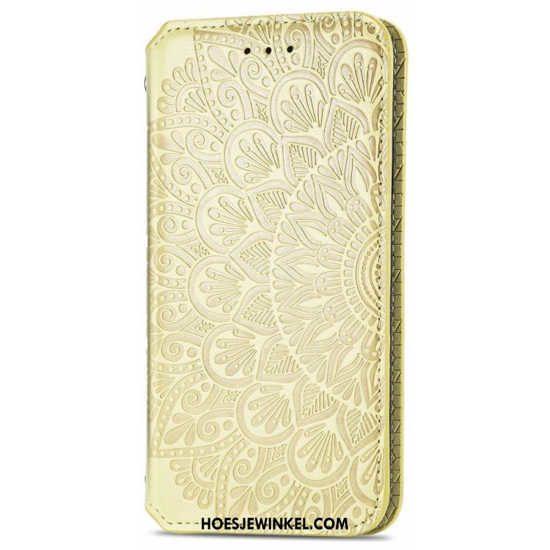 Bescherming Hoesje voor Samsung Galaxy A13 5G / A04s Folio-hoesje Vlinders Bedrukte Strappy