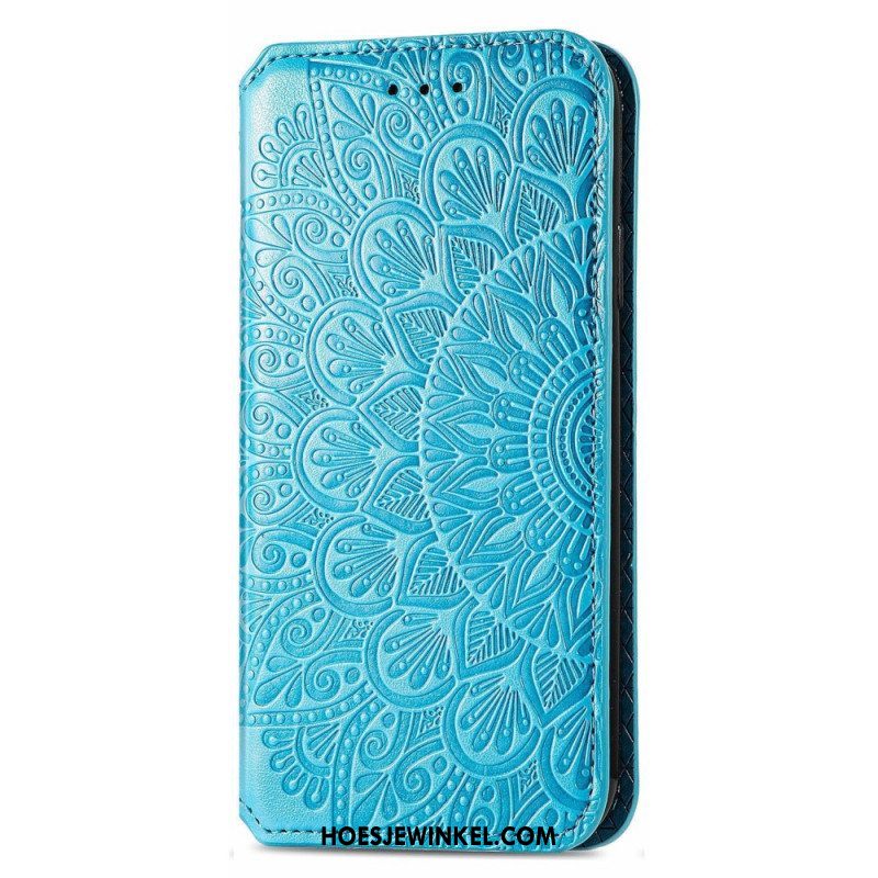 Bescherming Hoesje voor Samsung Galaxy A13 5G / A04s Folio-hoesje Vlinders Bedrukte Strappy