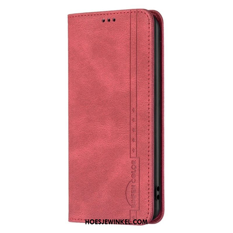 Bescherming Hoesje voor Samsung Galaxy A14 / A14 5G Folio-hoesje Design Binfen Kleur