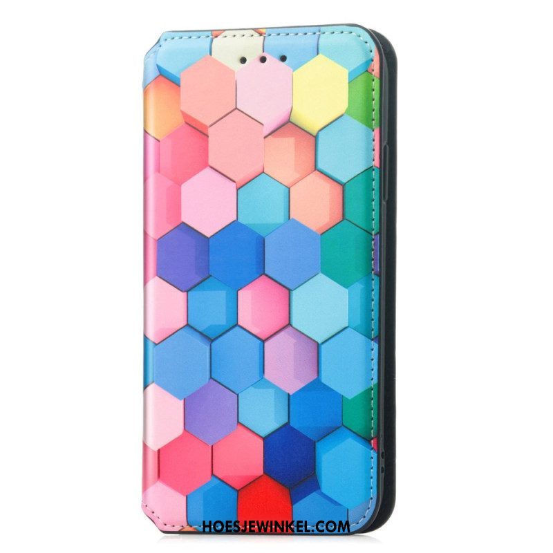 Bescherming Hoesje voor Samsung Galaxy A14 / A14 5G Folio-hoesje Samsung Galaxy A14 5g / A14 Gehard Glas Beschermende Lens