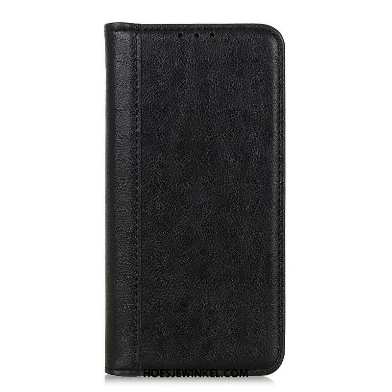 Bescherming Hoesje voor Samsung Galaxy A52 4G / A52 5G / A52s 5G Folio-hoesje Elegantie Split Litchi Leer