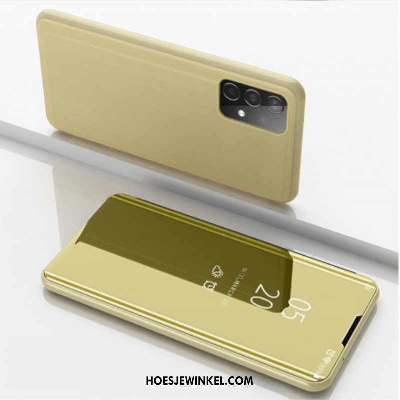Bescherming Hoesje voor Samsung Galaxy A52 4G / A52 5G / A52s 5G Folio-hoesje Spiegel