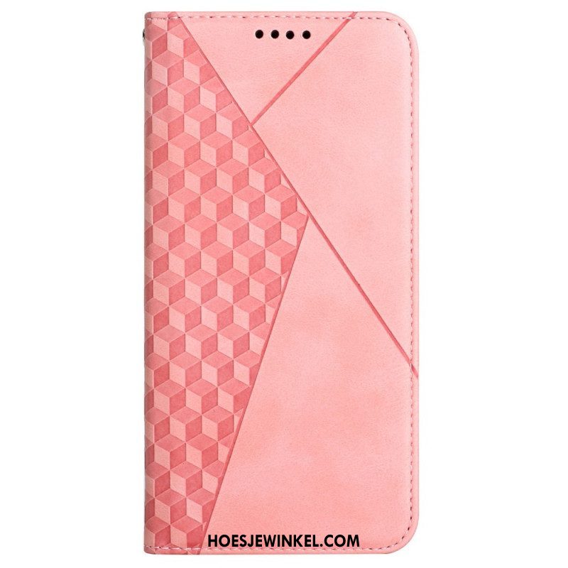 Bescherming Hoesje voor Samsung Galaxy A53 5G Folio-hoesje Stijl Leer 3d-patroon