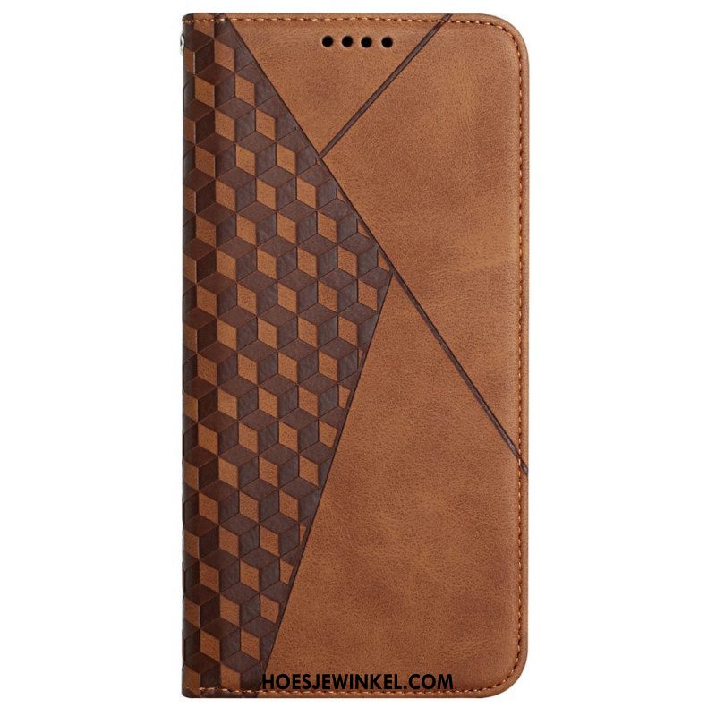 Bescherming Hoesje voor Samsung Galaxy A53 5G Folio-hoesje Stijl Leer 3d-patroon