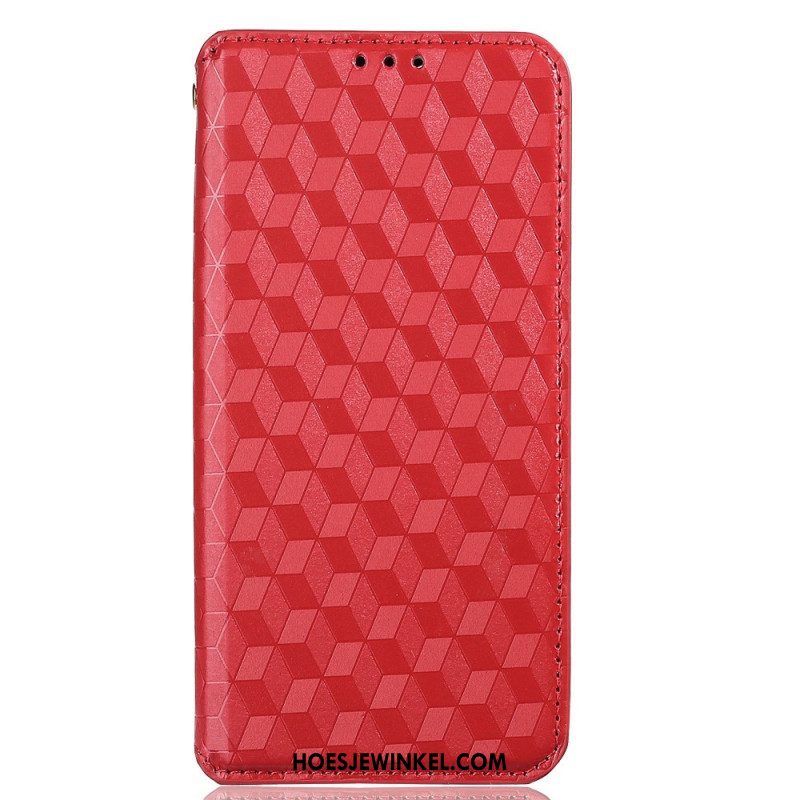 Bescherming Hoesje voor Samsung Galaxy A54 5G Folio-hoesje 3d Patroon