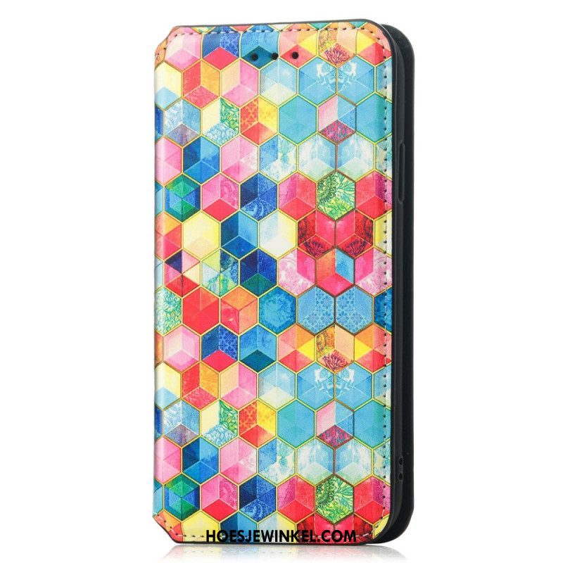 Bescherming Hoesje voor Samsung Galaxy A54 5G Folio-hoesje Caseneo Rfid