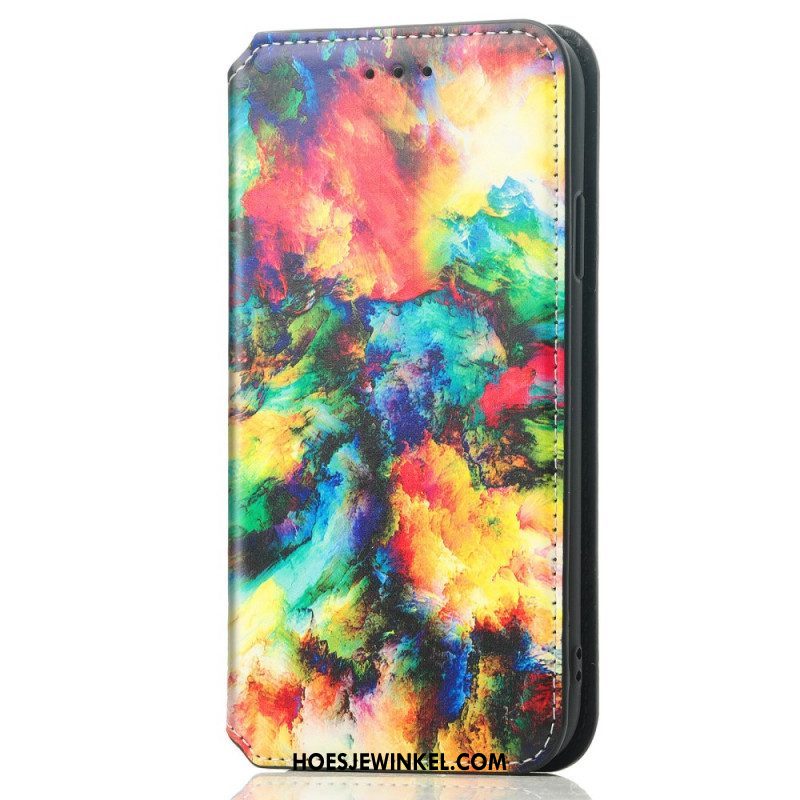 Bescherming Hoesje voor Samsung Galaxy M12 / A12 Folio-hoesje Caseneo Rfid-ontwerp