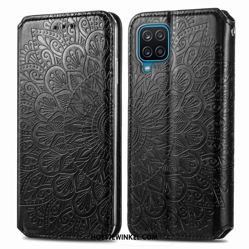 Bescherming Hoesje voor Samsung Galaxy M12 / A12 Folio-hoesje Mandala