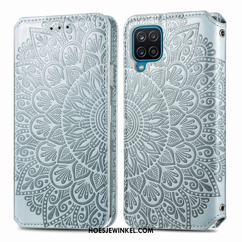 Bescherming Hoesje voor Samsung Galaxy M12 / A12 Folio-hoesje Mandala